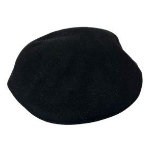 Eastwood Size Large / XL Wool Cabbie Newsboy Hat Cap Black Unisex Vintage NEW